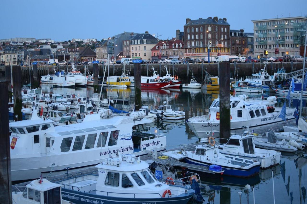 Ferienwohnung Le Berigny / Vue Port / Hyper-Centre Dieppe Exterior foto